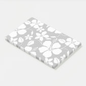 HAWAÏAN HULA (HIBISCUS) BLACK POST-IT® NOTES (Schuin)