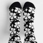 HAWAÏAN HULA (HIBISCUS) BLACK SOKKEN (Top)