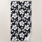 HAWAÏAN HULA (HIBISCUS) BLACK STRANDLAKEN (Voorkant)