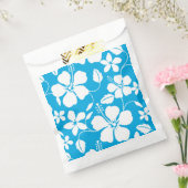 HAWAÏAN HULA (HIBISCUS) BLAUW BEDANKZAKJE (Gezegeld)