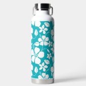 HAWAÏAN HULA (HIBISCUS) BLAUWGROEN FLES WATER (Voorkant)