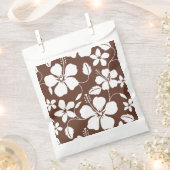 HAWAÏAN HULA (HIBISCUS) BREWN BEDANKZAKJE (Geknipt)