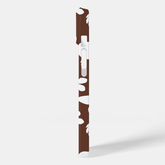 HAWAÏAN HULA (HIBISCUS) BREWN Case-Mate iPhone CASE (Achterkant / Links)