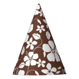 HAWAÏAN HULA (HIBISCUS) BREWN FEESTHOEDJES