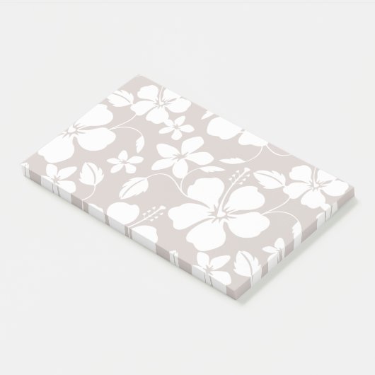 HAWAÏAN HULA (HIBISCUS) BREWN POST-IT® NOTES (Schuin)