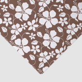 HAWAÏAN HULA (HIBISCUS) BREWN TISSUEPAPIER (Detail)