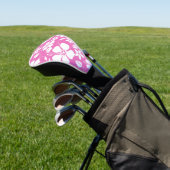 HAWAÏAN HULA (HIBISCUS) FLAMINGO PINK GOLFHEADCOVER (Insitu)