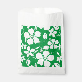 HAWAÏAN HULA (HIBISCUS) GROEN BEDANKZAKJE