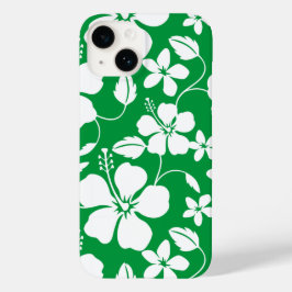HAWAÏAN HULA (HIBISCUS) GROEN Case-Mate iPhone 14 HOESJE
