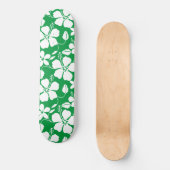 HAWAÏAN HULA (HIBISCUS) GROEN PERSOONLIJK SKATEBOARD (Voorkant)