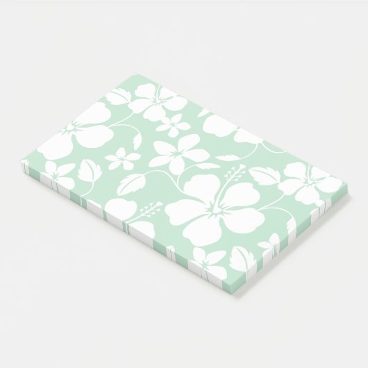 HAWAÏAN HULA (HIBISCUS) GROEN POST-IT® NOTES (Schuin)