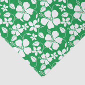 HAWAÏAN HULA (HIBISCUS) GROEN TISSUEPAPIER (Detail)