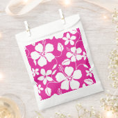 HAWAÏAN HULA (HIBISCUS) HOT PINK BEDANKZAKJE (Geknipt)