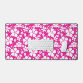 HAWAÏAN HULA (HIBISCUS) HOT PINK BUREAUMAT (Keyboard & Muis)