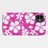 HAWAÏAN HULA (HIBISCUS) HOT PINK Case-Mate iPhone CASE (Achterkant (horizontaal))