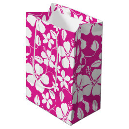 HAWAÏAN HULA (HIBISCUS) HOT PINK MEDIUM CADEAUZAKJE