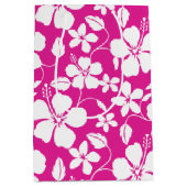 HAWAÏAN HULA (HIBISCUS) HOT PINK MEDIUM CADEAUZAKJE (Voorkant)