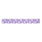 HAWAÏAN HULA (HIBISCUS) LIGHT PAARSE SATIN RIBBON SATIJNEN LINT (Voorkant)
