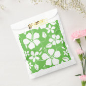 HAWAÏAN HULA (HIBISCUS) LIMOEN BEDANKZAKJE (Gezegeld)