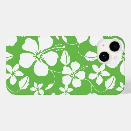 HAWAÏAN HULA (HIBISCUS) LIMOEN Case-Mate iPhone CASE (Achterkant (horizontaal))