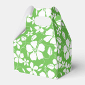 HAWAÏAN HULA (HIBISCUS) LIMOEN FAVOR BOX BEDANKDOOSJES (Achterkant)