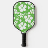 HAWAÏAN HULA (HIBISCUS) LIMOEN PICKLEBALL PADDLE (Achterkant)