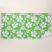 HAWAÏAN HULA (HIBISCUS) LIMOEN STRANDLAKEN (Voorkant)