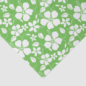 HAWAÏAN HULA (HIBISCUS) LIMOEN TISSUEPAPIER (Detail)