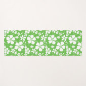 HAWAÏAN HULA (HIBISCUS) LIMOEN YOGAMAT (Voorkant (horizontaal))