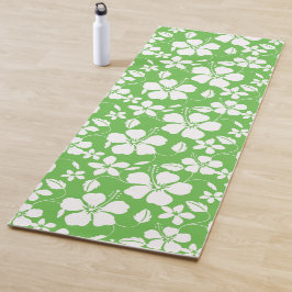 HAWAÏAN HULA (HIBISCUS) LIMOEN YOGAMAT