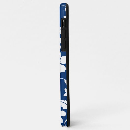 HAWAÏAN HULA (HIBISCUS) NAVY Case-Mate iPhone CASE (Achterkant/links)