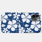 HAWAÏAN HULA (HIBISCUS) NAVY Case-Mate iPhone CASE (Achterkant (horizontaal))