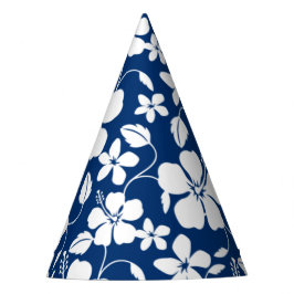 HAWAÏAN HULA (HIBISCUS) NAVY FEESTHOEDJES