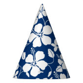 HAWAÏAN HULA (HIBISCUS) NAVY FEESTHOEDJES (Links)