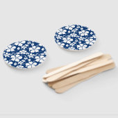 HAWAÏAN HULA (HIBISCUS) NAVY HANDWAAIER (Niet-gemonteerd)