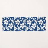 HAWAÏAN HULA (HIBISCUS) NAVY YOGAMAT (Voorkant (horizontaal))