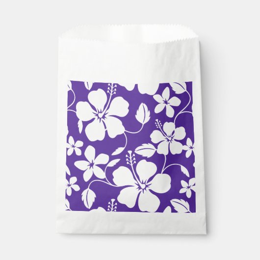 HAWAÏAN HULA (HIBISCUS) PAARS BEDANKZAKJE (Voorkant)