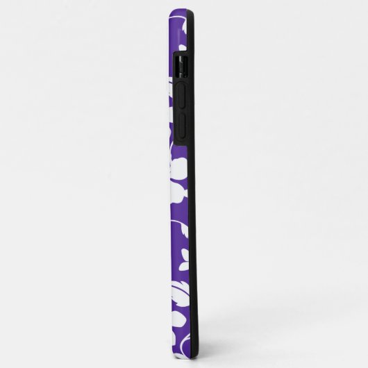 HAWAÏAN HULA (HIBISCUS) PAARS Case-Mate iPhone CASE (Achterkant/links)