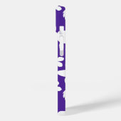 HAWAÏAN HULA (HIBISCUS) PAARS Case-Mate iPhone CASE (Achterkant / Links)