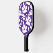 HAWAÏAN HULA (HIBISCUS) PAARS PICKLEBALL PADDLE (Links)