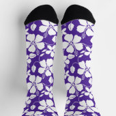 HAWAÏAN HULA (HIBISCUS) PAARS SOKKEN (Top)