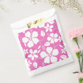 HAWAÏAN HULA (HIBISCUS) PINK BEDANKZAKJE (Gezegeld)