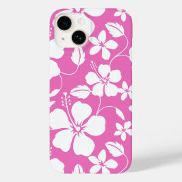 HAWAÏAN HULA (HIBISCUS) PINK Case-Mate iPhone 14 HOESJE