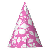 HAWAÏAN HULA (HIBISCUS) PINK FEESTHOEDJES (Achterkant)