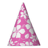 HAWAÏAN HULA (HIBISCUS) PINK FEESTHOEDJES (Rechts)