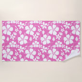 HAWAÏAN HULA (HIBISCUS) PINK STRANDLAKEN (Voorkant)