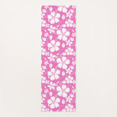 HAWAÏAN HULA (HIBISCUS) PINK YOGAMAT (Voorkant)