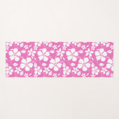 HAWAÏAN HULA (HIBISCUS) PINK YOGAMAT (Voorkant (horizontaal))