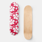 HAWAÏAN HULA (HIBISCUS) RED PERSOONLIJK SKATEBOARD (Voorkant)
