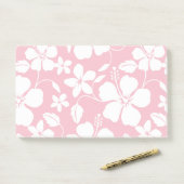 HAWAÏAN HULA (HIBISCUS) RED POST-IT® NOTES (Op bureau)